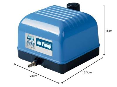 Aquaforte V-20 Luchtpomp - 1200L/h Capaciteit, 15W, Duurzaam Aluminium voor Gezonde Vijvers - thumbnail