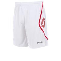 Stanno 420117 Pisa Short - White-Red - XL - thumbnail