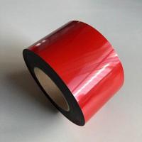 Magneetband rood rol 10 meter breed 80mm - thumbnail