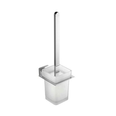 Toiletborstelhouder Sapho Apollo Hangend 10.7x38.5 cm Chroom / Melkglas Toiletborstelhouder Sapho Apollo Hangend 10.7x38.5 cm Chroom / Melkglas