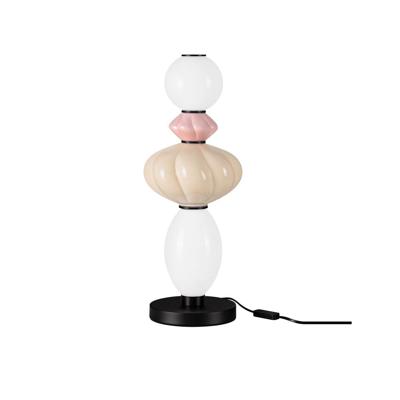 Lyora TafellampOneta wit - roze - beige - 9009159