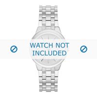 DKNY horlogeband NY2381 Staal Zilver 17mm - thumbnail
