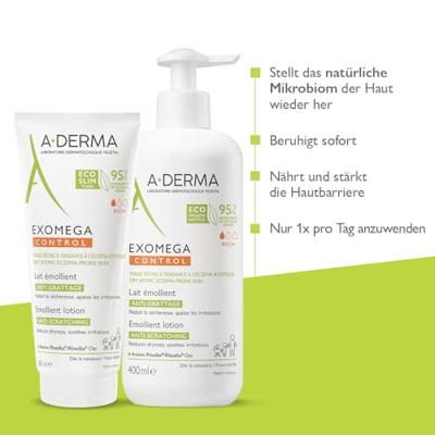 A-Derma Exomega Control Emollient Lotion 200 ml