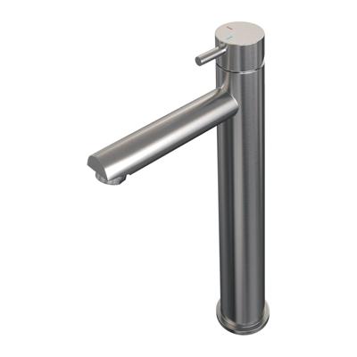 Brauer Brushed Edition Verhoogde Opbouw Wastafelmengkraan Model B RVS Geborsteld PVD