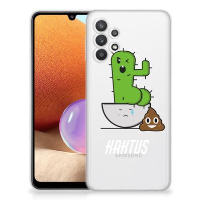 Samsung Galaxy A32 4G | A32 5G Enterprise Editie Telefoonhoesje met Naam Cactus Poo Samsung Galaxy A32 4G | A32 5G Enterprise Editie Telefoonhoesje met Naam Cactus Poo
