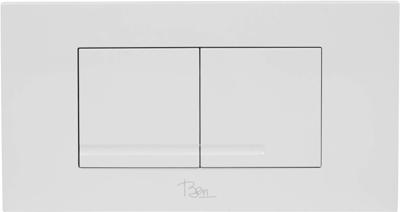 Ben Compact Flush Lomex bedieningspaneel glans wit voor Ben BCF en BCF112