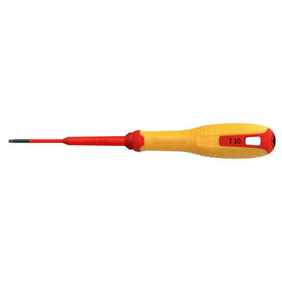 Hultafors VDE Torx Schroevendraaier T10 x 100 mm - HU446595 Hultafors VDE Torx Schroevendraaier T10 x 100 mm - HU446595