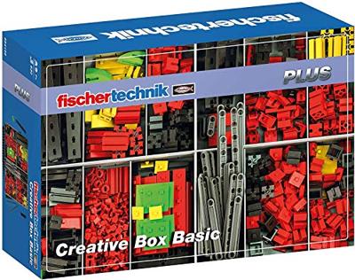 fischertechnik 554195 Creative Box Basic Bouwpakket, Experimenten, Mechanica, Maatschappij Experimenteerdoos Vanaf 7 jaar
