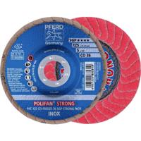 PFERD TOOLS 67789025 PFC 125 CO-FREEZE 36 SGP STRONG INOX Lamellenschijf Diameter 125 mm Boordiameter 22.23 mm Korrelgrootte (num) 36 Legering op kobaltbasis, - thumbnail