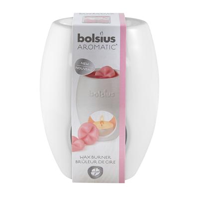 Bolsius aromatic waxbrander ellips wit Bolsius aromatic waxbrander ellips wit