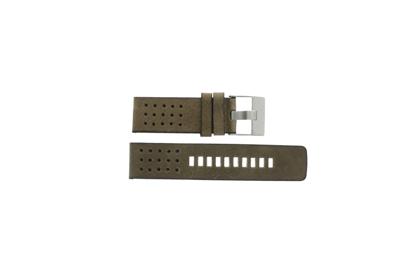 Horlogeband Diesel DZ4310 Leder Beige 24mm