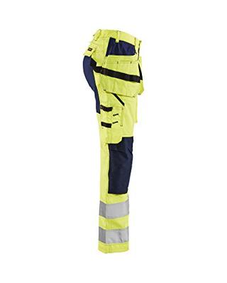 Blåkläder Dames werkbroek High-Vis met stretch 71631811 | High-Vis Geel/Marineblauw | Maat 44 - 7330509615249 Blåkläder Dames werkbroek High-Vis met stretch 71631811 | High-Vis Geel/Marineblauw | Maat 44 - 7330509615249