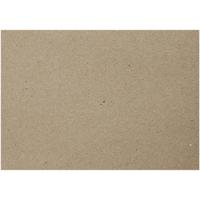 Creativ Company Recycled papier, a4, vel 210x297 mm, 100 gr, grijs bruin, 20 vel/ 1 doos - thumbnail