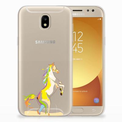 Samsung Galaxy J5 2017 Telefoonhoesje met Naam Horse Color Samsung Galaxy J5 2017 Telefoonhoesje met Naam Horse Color