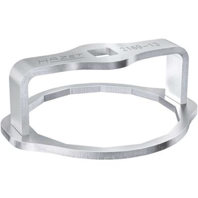 HAZET Oliefitersleutel 2169-13 · 1/2 inch (12,5 mm) vierkant hol · Buiten-14-kant-profiel · SW 80 mm HAZET Oliefitersleutel 2169-13 · 1/2 inch (12,5 mm) vierkant hol · Buiten-14-kant-profiel · SW 80 mm