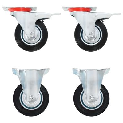 VidaXL 8 st wielen 100 mm