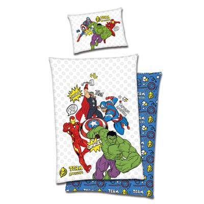 Marvel Avengers Dekbedovertrek team - 140 x 200 cm - 70 x 90 cm Marvel Avengers Dekbedovertrek team - 140 x 200 cm - 70 x 90 cm