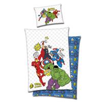 Marvel Avengers Dekbedovertrek team - 140 x 200 cm - 70 x 90 cm - thumbnail