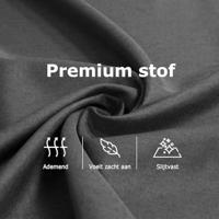 Sta-op-stoel verstelbaar stof taupe - thumbnail