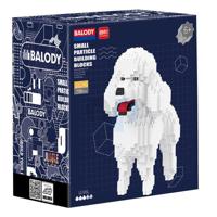 Balody poedel hond met nanoblocks mini lego bouwstenen 790 onderdelen - thumbnail