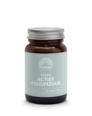 Mattisson Actief foliumzuur Quatrefolic 400mcg 60 Tabletten