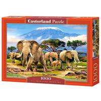 Castorland legpuzzel Kilimanjaro Morning 1000 stukjes - thumbnail