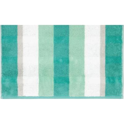 Cawö Cawo Noblesse Stripes Badlaken 80x150 smaragd