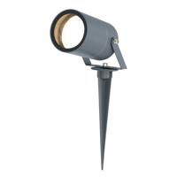 Spikey LED prikspot - GU10 4 Watt 345 Lumen - Dimbaar - Kantelbaar - 4000K neutraal wit - IP64 Waterdicht - Antraciet - Tuinspot - Pinspot - thumbnail