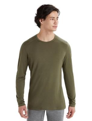 Icebreaker Merino 200 Oasis LS Crewe Thermoshirt Heren Loden XL