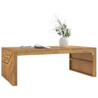 Wandtafel 110x60x38 cm massief teakhout - thumbnail