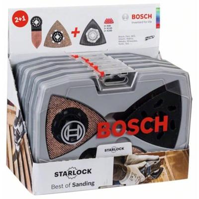 Bosch Accessoires 6-delige Starlock Best of Sanding set | voor o.a GOP PMF - 2608664133