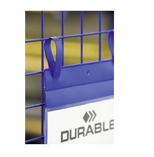 Durable Documentenzak | B210xH297 mm DIN A4 hoog | met 2 verbindingsstuk | donkerblauw | pak a 50 stuks - 175007 175007
