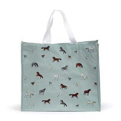 Wilgen Boerderij Paarden Duurzame Shopper Tas
