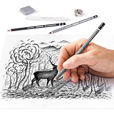 Staedtler Charcoal Set, set van 12 stuks Staedtler Charcoal Set, set van 12 stuks