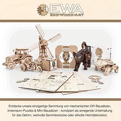 Eco-Wood-Art 3D Puzzel Tractor K-7M 596 stukjes
