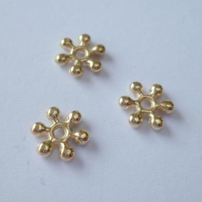 Nellie's Choice • floral spacers 20stuks gold nr. 12