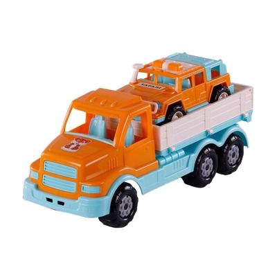 Cavallino xl torpedo vrachtwagen met survival jeep oranje, 44,5cm Cavallino xl torpedo vrachtwagen met survival jeep oranje, 44,5cm