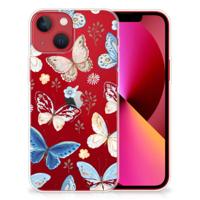 TPU Hoesje voor Apple iPhone 13 Vlinder - thumbnail