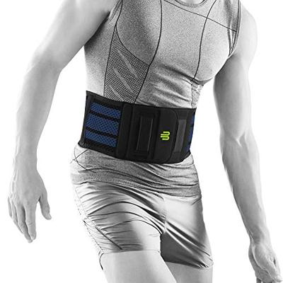 Bauerfeind Sports Back Support Rugbrace - XS - Zwart