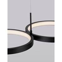 Lyora Moderne hanglampMagnus zwart 84cm - 9248117 - thumbnail