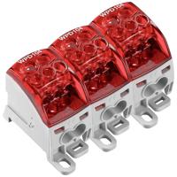 Weidmüller 2725300000 Verdeelblok Schroeven Rood 1 stuk(s) - thumbnail