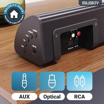 Majority Snowdon 2 Soundbar - ingebouwde Subwoofer - AKTIE!