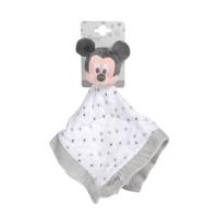 Nicotoy knuffeldoekje Disney Mickey Mouse 40 cm pluche wit - thumbnail