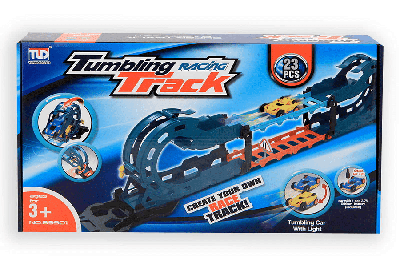Jonotoys lanceerbaan Racing Track Tumbling jongens 23 delig Jonotoys lanceerbaan Racing Track Tumbling jongens 23 delig