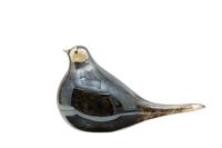 Glazen Sculptuur Vogel 9.5x5.5x6 cm Amber - thumbnail