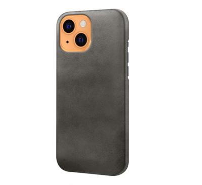 Casecentive Leren Back case iPhone 13 zwart