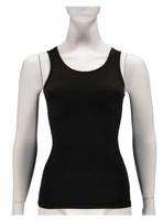 2-pack dames hemden bamboe - Onderhemd ronde hals vrouwen - Singlet - thumbnail