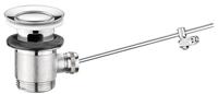 Cornat Afvoerplug Wastafel +Stang 1 1/4 Ch - TEC317405 - thumbnail