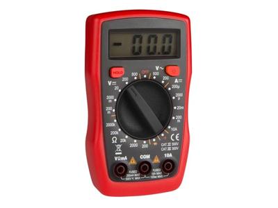 Velleman - Digitale Multimeter - CAT. II 500 V / CAT III 300 V -10A met achtergrondverlichting | Elektronische Multitester