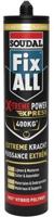 Soudal fix -all x-treme power x-press | montagelijm | wit | 280 ml - 154347 - thumbnail